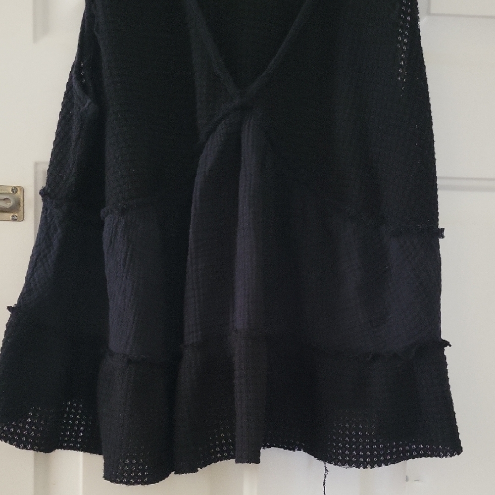 Torrid Festi Black Babydoll Sleeveless Tank Top - Picture 3 of 8